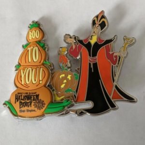 Jafar and Iago Disney Pin – Mickey's Not-So-Scary Halloween Party 2019 LE