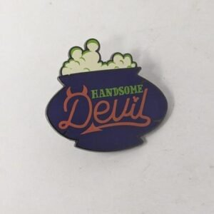 Handsome Devil Popcorn Cauldron Halloween Disney Pin